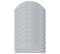 FACAIIO Lot de 4 ou 10 serpillères en microfibre pour 8490 Power, robot facile à installer pour pièces d'aspirateur, gris, lot de 4 ou 10