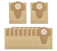 FACAIIO Lot de 5/10 sacs de collecte de poussière Einhell 20 L pour aspirateurs Einhell Wet Dry pour TC-VC 1815 S pour TC-VC 1812S TC-VC 1812/1S