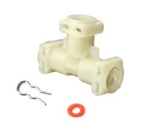 FACAIIO Lot de 5 connecteurs thermobloquants à eau ABS en forme de T pour machines à expresso automatiques Saeco - Kit complet de remplacement avec joints