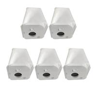 FACAIIO Lot de 5 sacs à poussière de rechange pour Samsung BESPOKE Jet VCA-ADB95B Clean Station, pour modèles VS20B/VS25C/VS28C/VCA-SAEB95/VCA-SAEC97