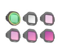 FACAIIO Lot de 6 filtres CPL ND réglables pour DJI 5 for Pro, avec ND8 ND16 ND32 ND64 MCUV, lentille en verre optique pour protection