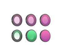 FACAIIO Lot de 6 filtres pour Insta360 GO avec 1 ou 4 pour objectifs Black Soft, CPL, ND8, ND16, ND32 et ND64