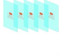 FACAIIO Lot de 7 lentilles de rechange pour casque de soudage LYG-M800H 17800F, film de protection intérieur et extérieur avec teinte bleue