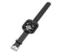 FACAIIO LY9 Écouteurs sans fil 25 mAh avec étui de charge 200 mAh, 4 à 5 heures de lecture, lecture de likes et e-book, noir