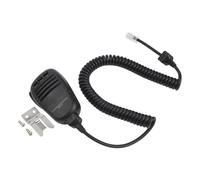FACAIIO MH-31 Micro à main à ondes courtes pour Yaesu FT-857 FT-891 FT-991A FT-450D, microphone modulaire à 8 broches avec cordon en TPU durable et clip de montage