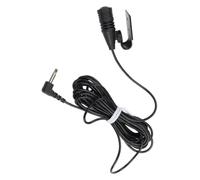 FACAIIO Microphone externe pour radio CD de voiture 3,5 mm unidirectionnel | Micro arrière à faible impédance pour lecteur Android Clarion Kenwood Sony Alpine Pioneer JVC
