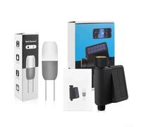 FACAIIO Minuteur d'arrosage intelligent pour Tuya et Smart Life | Minuteur de robinet à énergie solaire avec 2,4 GHz, étanchéité IP65, aucun hub nécessaire, Alexa et assistant domestique