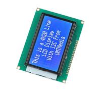 FACAIIO Module d'affichage LCD 20 x 4 avec rétroéclairage bleu jaune, écran de caractères 5 V pour projets de bricolage, 98 x 60 x 12 mm