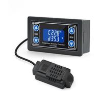 FACAIIO Module de contrôle numérique de température et d'humidité XY-WTH1, pour relais de sortie double, capteur SHT20, -20 ~ 60, 0-100 % RH, capacité 10 A, contrôle industriel