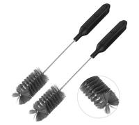 FACAIIO NARWAL YJCC001 Lot de 2 brosses de nettoyage pour aspirateur robot Midea, Brief - ABS + alliage d'aluminium, poils doux pour la protection du sol