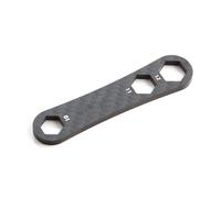 FACAIIO Outil de réparation de moulinet de pêche en carbone 10 mm 11 mm 12 | Manchon en acier inoxydable pour écrous de broche Shimano Antares série CQ Accessoire d'entretien