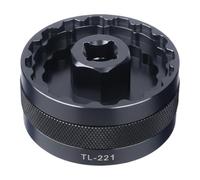 FACAIIO Outil d'installation universel 5 en 1 pour pédalier 44 mm | BBR-60 FSA-386 DUB16T BB-R9100 Douille en aluminium résistante à l'usure pour réparation de vélo de route VTT Noir compact