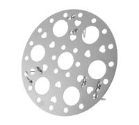 FACAIIO Panier à vapeur réglable en acier inoxydable avec pieds amovibles - Passe au lave-vaisselle - Hauteur : 5,5 cm