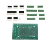FACAIIO Panneau de bornier à vis DIY pour Arduino MEGA-2560 R3, 84 | Broches de 3,5 mm, kit de PCB en fibre de verre FR-4 avec en-têtes femelles pour un montage personnalisé