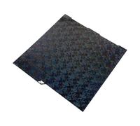 FACAIIO Plaque de construction double face en acier à ressort pour imprimante 3D Anycubic Kobra 3, 256 x 268 mm pour plateau chauffant flexible avec tolérance aux hautes températures