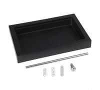 FACAIIO Plateau d'égouttement fin avec embout vapeur pour machine à expresso Gaggia Classic Pro Design à trou unique (A)