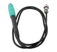 FACAIIO Poignée de station de soudage pour fer à souder F210/F245, DWS-200, fil en silicone haute température, prise en main ergonomique, résistant à la chaleur, anti-brûlure, vert/noir