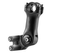 FACAIIO Potence réglable en alliage d'aluminium forgé | Potence avec angle +/- 60 degrés, pour fourche de 28,6 mm et guidon de 25,4/31,8 mm de diamètre, noir
