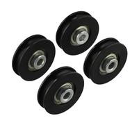 FACAIIO Poulie à roulement en nylon pour équipement de gym, 60 mm, 70 mm, 88 mm, 90 mm, 95 mm de diamètre extérieur, poulie de câble d'entraînement à la maison et projets de bricolage