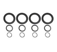 FACAIIO Pour piscine Intex pour laveuse et pour kit de bagues 25076RP pour raccords de 3,8 cm, ensemble de 12 pièces en silicone O-for Ring