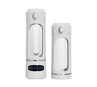 FACAIIO Presse-agrumes portable de 600 ml avec 12 lames en acier inoxydable, mélangeur rechargeable par USB pour smoothies et jus, compatible avec le chargement de type C, sans BPA, facile à nettoyer