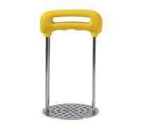 FACAIIO Presse-purée en acier inoxydable - 12,7 x 7,6 cm - Pour légumes, avocats et pommes - Poignée ergonomique - Passe au lave-vaisselle