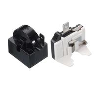 FACAIIO PTC Relais de démarrage 1 broche 4,7 Ohm avec protection contre les surcharges, dispositif de sécurité thermique 1/2HP Compresseurs de réfrigérateur