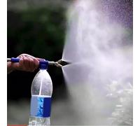 FACAIIO Pulvérisateur manuel extractible pour bouteille d'eau avec brume fine et modes de pulvérisation pour bouteilles de 1,25 L + longueur réglable de 36 à 54 cm, plastique en acier inoxydable