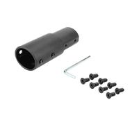 FACAIIO Rallonge de guidon de trottinette électrique pour Xiaomi M365 Pro/Pro2/1S et Ninebot F20/F25/F30/F40, tube d'extension en alliage d'aluminium, hauteur réglable, noir