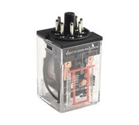 FACAIIO Relais MK2P-I AC 220V 10A 8 broches Relais intermédiaire pour systèmes de contrôle automatique et de communication