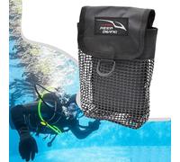 FACAIIO Sac de plongée avec poche de rangement en maille pour marqueur de | Bouée - Sac de plongée en nylon 210D avec fermeture à pression pour plongée avec tuba, grotte et exploration, vert