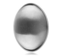 FACAIIO Savon en acier inoxydable pour enlever les mains, élimine l'odeur d'ail, d'oignon, de poisson, utilisation d'eau froide, couleur argent, 30 g