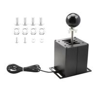 FACAIIO Sim Racing Shifter pour ATS, ETS et WRC | USB 7+R pour jeux de course PC | pour contrôleur ABS compact 21 x 10 x 17 cm noir