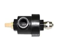 FACAIIO Soupape d'échappement rapide pour changeur de pneu - Vanne de décharge de coude à une voie, libération de broyeur de perles, pour type A/B/C, noir