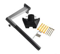 FACAIIO Starlink Adaptateur de montage sur poteau pour Gen 3, kit de montage de tuyau en alliage d'aluminium avec tube rond de 450 mm, équipement standard