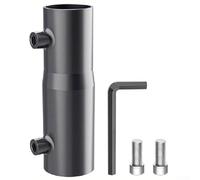 FACAIIO Starlink Kit de montage pour installation sur poteaux de toit, support en acier avec revêtement antirouille, modèles standard et performants, 140 x 41 x 41 mm, noir