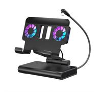 FACAIIO Station d'accueil d'extension de refroidissement pour Nintendo Switch 2 avec radiateur à double ventilateur, alliage d'aluminium 4K 144 Hz, prise en charge améliorée du jeu pour Perfor Mance