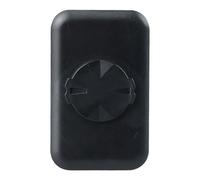 FACAIIO Support de téléphone en plastique pour vélo Garmin et Bryton, 65 mm, léger avec design anti-corrosion, noir