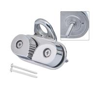 FACAIIO Taquet de serrage à came pour utilisation marine | Acier inoxydable 316 | 5 x 38 mm | Finition polie | Pour câbles en acier | Navires Yachts Home