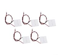 FACAIIO TEC1-12706 Puce de réfrigération semi-conductrice, 40 x 40 x 3,8 mm, 127 paires, 12 V CC, 5,8 A, puissance de refroidissement 58-65 W, applications de refroidissement efficaces