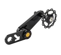 FACAIIO Tendeur de vélo en alliage d'aluminium pour guide de chaîne de vélo pliable à une vitesse, compatible avec dérailleur arrière