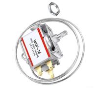 FACAIIO Thermostat de réfrigérateur WDF-18 à 3 broches Installation à vis 250 V pour 110 V 4 (6) A 50/60 Hz pour congélateurs et refroidisseurs de boissons