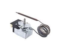 FACAIIO Thermostat pour fours avec température maximale de 318,9 °C, pour cuisinière à gaz, construction en bakélite métallique, gris