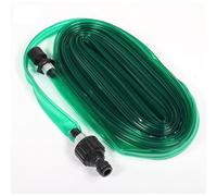 FACAIIO Tuyau d'arrosage plat pour arrosage extérieur, 3 pour m ou 4,5 m de long, distribution uniforme de l'eau, construction en PVC, pour tuyau d'arrosage standard, vert