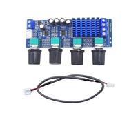 FACAIIO XH-M577 Tableau audio numérique 2 x 80 W pour module double canal DC 12-24 V pour système de haut-parleurs stéréo compact haute puissance