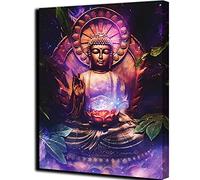 FACAILE Peinture par Numéro Adulte Religion Bouddha Bodhisattva Zen 077 40x50cm Bricolage Tableau Peindre par Nombre pour Enfants Jouets à peindre, cadeaux peints à la mainHome Decor, Taille unique