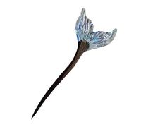 FACAILUO Épingle à cheveux élégante en forme de queue de poisson chinoise pour femme, accessoire de mode traditionnel
