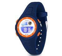 Facasu Montre Numérique Enfants Filles Garçons,50M étanche avec Lumière Colorée,Chronomètre,Alarme,Fonctions 12/24 h,Cadeau pour Enfants de 4 à 15 Ans (Bleu foncé)