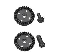 FACCNOY Engrenage différentiel en acier 30T/10T + engrenage conique hélicoïdal avant arrière pour voiture télécommandée MJX Hyper Go 1/14 14210 14209