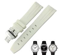 FACDEM Bracelet de montre étanche en caoutchouc pour montre Tissot 1853 Lelocle PRC200 Rolex Submariner Hamilton Omega 19 mm 20 mm, 19mm, Agate